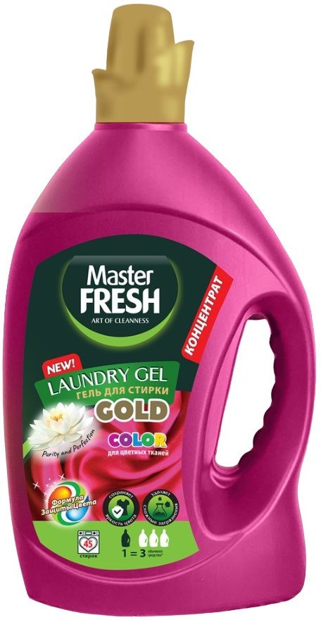 

Гель для стирки Master Fresh Формула защиты цвета концентрат (2.75 л)