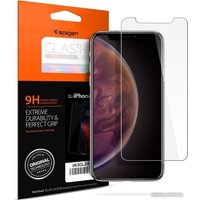 Защитное стекло Spigen Glas.TR Slim для iPhone 11 Pro/XS/X 063GL24514