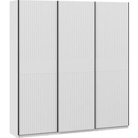 Шкаф-купе Трия Оскар Хилтон Т2 2100 271122 (ручка черная/белый снег/белый матовый)