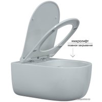 Унитаз подвесной Bocchi 1416-001+A0336+AM101/1120 (белый) в Лиде