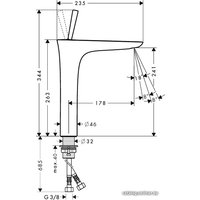 Смеситель Hansgrohe PuraVida [15072000]