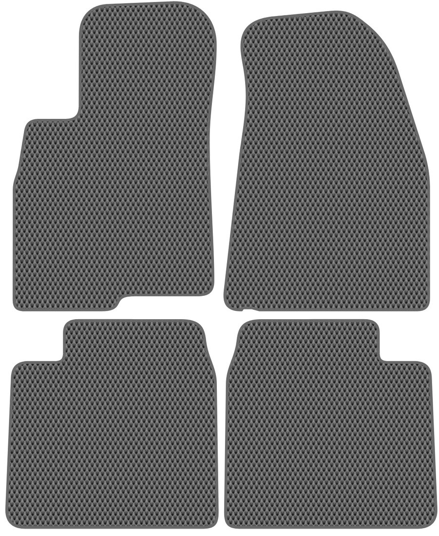 

Комплект ковриков для авто Alicosta Kia Opirus (седан / GH) 2003 - 2011 (серый, ромб)