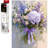 Алмазная мозаика  Феникс+ Букет в лиловых тонах 71366