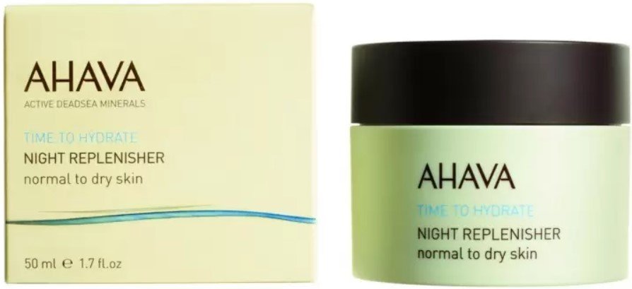 

Ahava Крем для лица Time To Hydrate Ночной восстанавливающий для нормальной и сухой кожи 50 мл