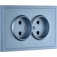 Розетка SmartBuy Капелла SBE-09bl-10-S2-N