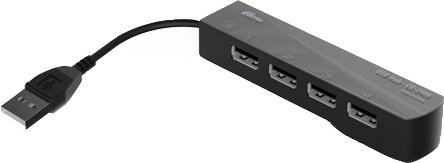 

USB-хаб Ritmix CR-2406 (черный)