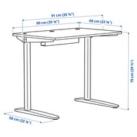 Ученический стол Ikea Relatera s49555814