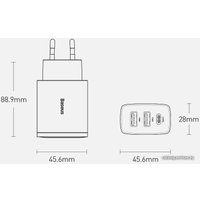 Сетевое зарядное Baseus CCXJ-E01