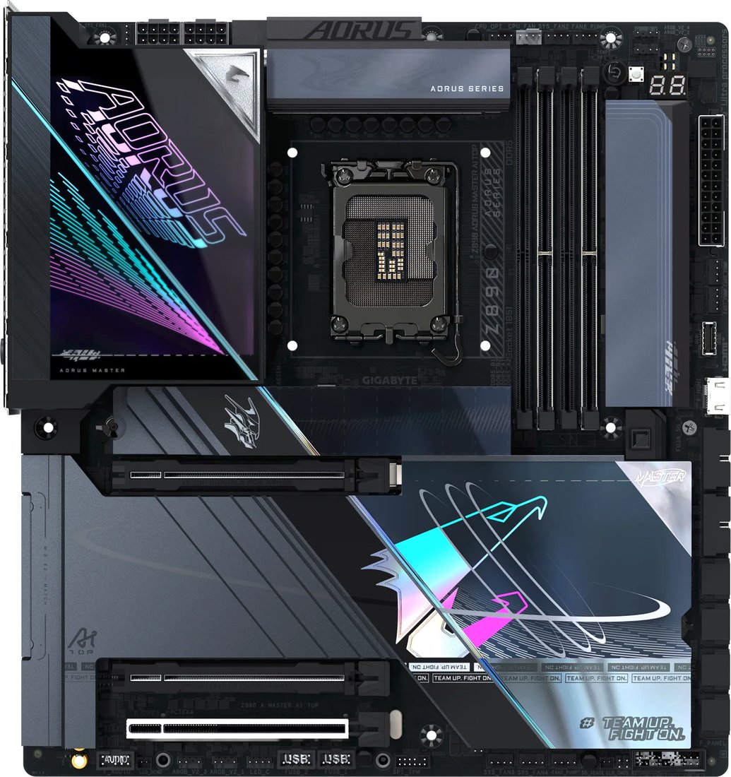 Материнская плата Gigabyte Z890 Aorus Master AI Top