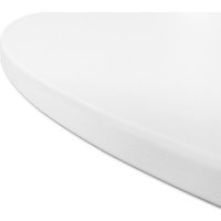 Кухонный стол Sheffilton SHT-TU43/TT 80 SHT-T222 (черный муар/белоснежная шагрень)