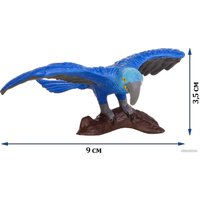 Фигурка Masai Mara Мир диких животных. Птица попугай голубой ара MM211-169
