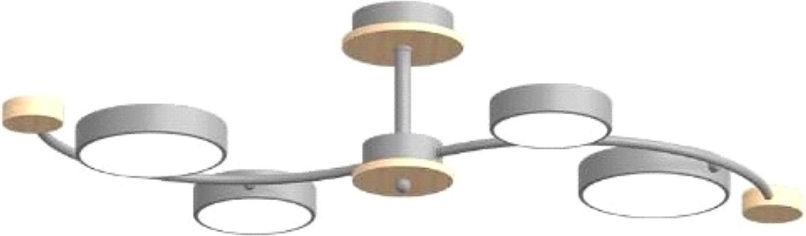 

Подвесная люстра LED4U L3206-800 GR
