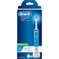 Электрическая зубная щетка Oral-B Vitality CrossAction D100.413.1 (голубой)