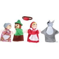 Развивающая игра Bradex Пальчиковый театр Красная шапочка DE 1162