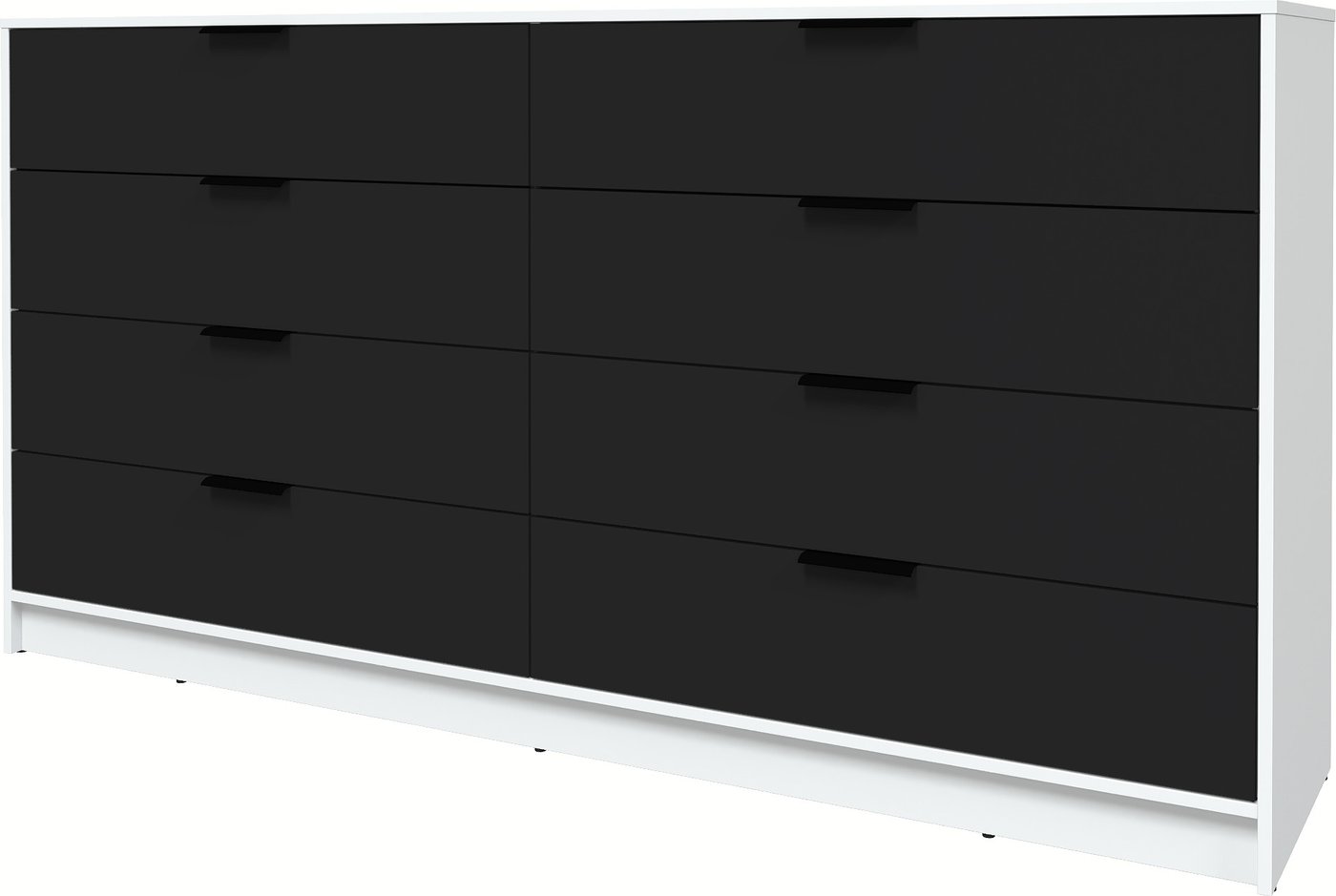 

Комод Интерлиния Концепт КТ-К197 Глосс (белый платинум/черный)