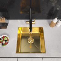 Кухонная мойка ARFEKA ECO AR 450*450 GOLD PVD NANO