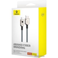 Кабель Baseus Unbreakable Series USB Type-A - USB Type-C (2 м, белый)