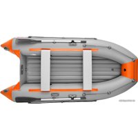 Моторная лодка Roger Boat Trofey 3500 (без киля, серый/оранжевый)