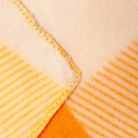 Плед Casa Conforte London 130x170 6155162 (желтый/оранжевый)