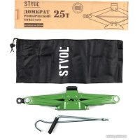 Ромбовый домкрат STVOL SDR25420 2.5т