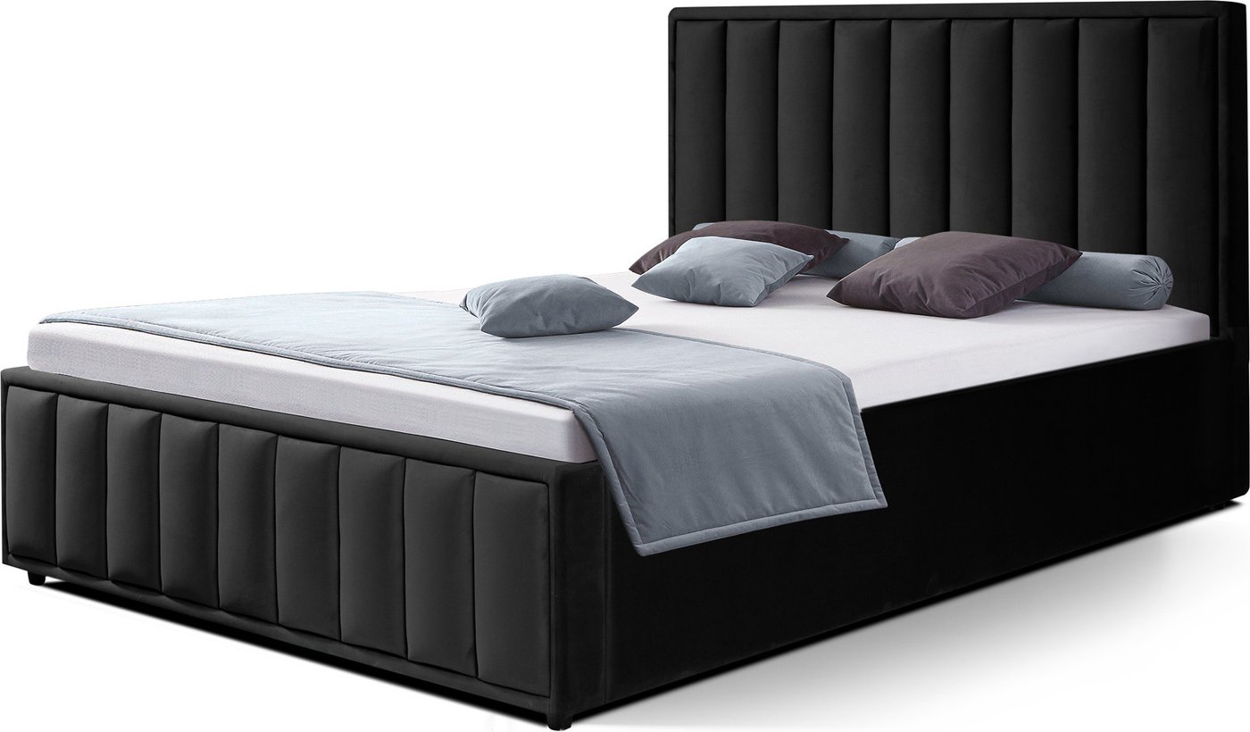 

Кровать ФорестДекоГрупп Стелла 2 160x200 с ПМ и бельевым ящиком (Veluta Lux 34)