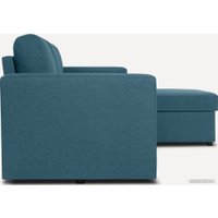 Угловой диван Divan Порту Textile Ocean 209234 (голубой)