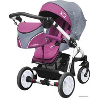 Коляска прогулочная «книга» BabyActive XQ (02, белая рама)