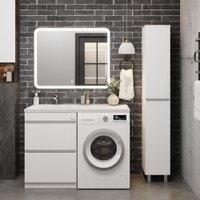  Onika Тумба с умывальником Милтон 48 104801 + Marko Марсал 110 L