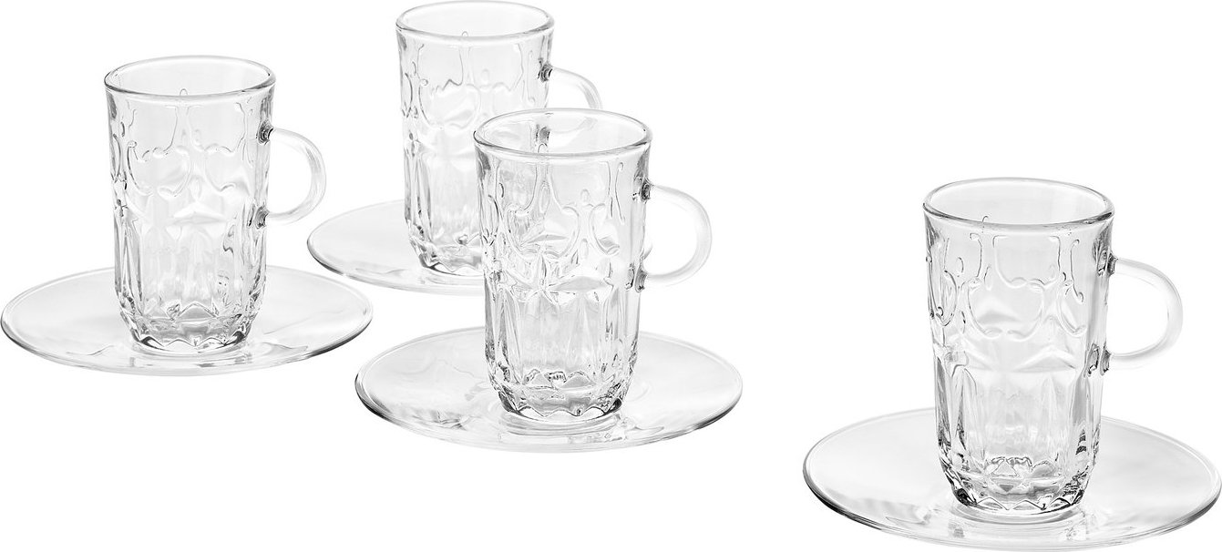 

Чашка с блюдцем Ikea Sallskaplig 50478004