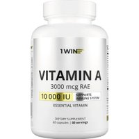 Витамин 1WIN Vitamin А 10 000 МЕ (60 капсул) в Орше