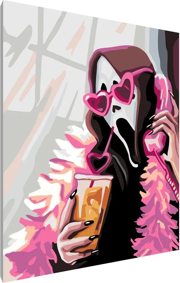 

Картина по номерам PaintLine Гламурный крик PL-00169