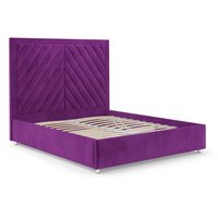 Кровать Мебель-АРС Мишель 160 (фиолетовый)