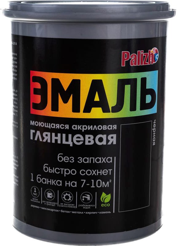 

Эмаль Palizh Глянцевая 2.5 кг (черный)