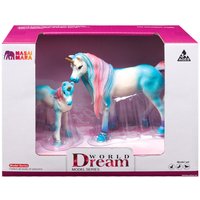 Набор фигурок Masai Mara Мир фэнтези. Семья голубых единорогов MM206-424