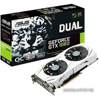 Видеокарта ASUS GeForce GTX 1060 3GB GDDR5 [DUAL-GTX1060-O3G]