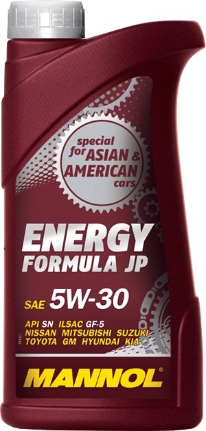 

Моторное масло Mannol Energy Formula JP 5W-30 API SN 1л