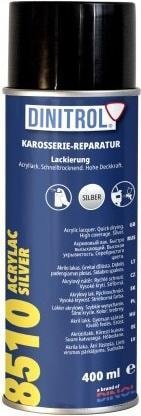 Автомобильная краска Dinitrol Серебристая для дисков 8510 400 мл, аэрозоль