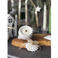 Ароматическая свеча 23.lucerna Витой гипсовый шар (аромат Sparkle Time)