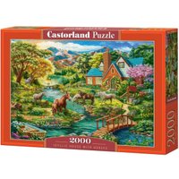 Пазл Castorland Лошади на природе C-200931 (2000 эл)