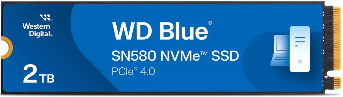 

SSD WD Blue SN580 2TB WDS200T3B0E