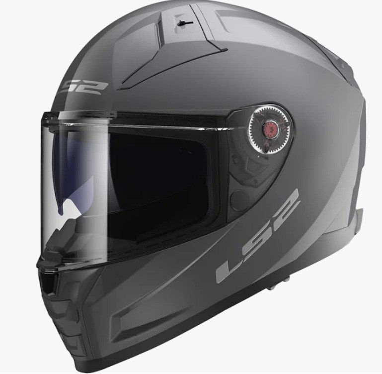 

Мотошлем LS2 FF811 Vector Ii Solid (M, серый матовый)