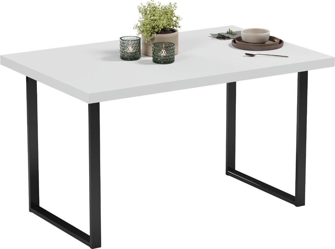 

Кухонный стол Mio Tesoro Tako 36 120x66 (белый/черный)