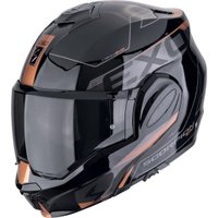 Мотошлем Scorpion Exo Exo-Tech Evo Traveller (р. L, черный/медный)