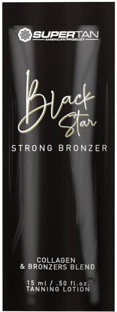 

Крем для загара SuperTan Black Star Cо Slimming эффектом и питательными маслами (15 мл)
