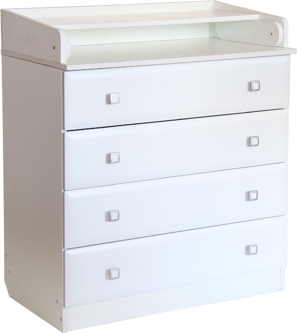 

Детский комод Polini Kids Simple 1580 (белый)