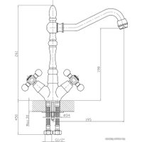 Смеситель Zollen Bremen [BR76420622]