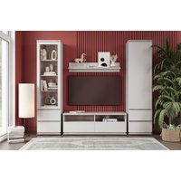 Шкаф-пенал Anrex Lima 1V2S (персидский жемчуг/мадура) в Пинске