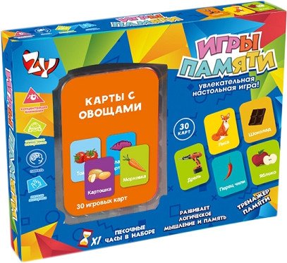 

Настольная игра Zhorya Игры памяти ZYB-B3329-2