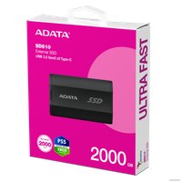 Внешний накопитель ADATA SD810 2TB SD810-2000G-CBK