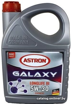 Моторное масло Astron Galaxy Longlife III 5W-30 5л